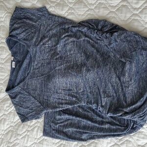 Gap Maternity Tshirt Dress Size Small Navy Heather